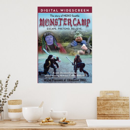 Poster Camp Monster (Cuisine)