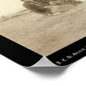 Poster Camp Tipi indien de Big Foot SD 1890 (Coin)