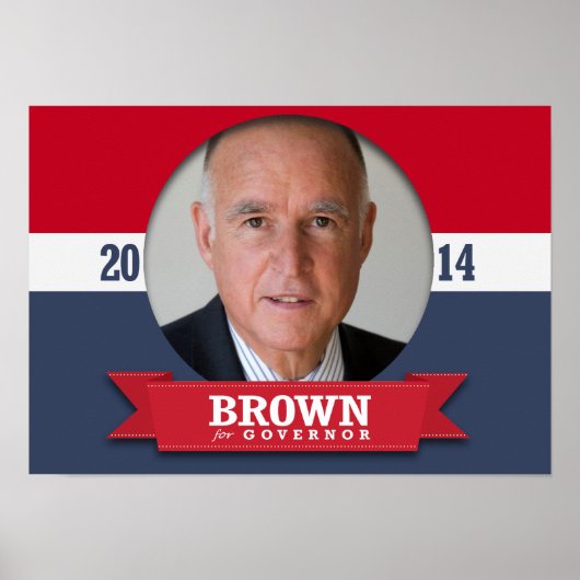 POSTER CAMPAGNE BROWN JERRY (Devant)