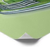 Poster Campagne camion automne saisonnier (Coin)