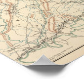 Poster Campagne Chickamauga, Knoxville (Coin)