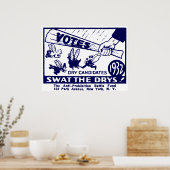 Poster Campagne de 1932 contre l'interdiction (Cuisine)