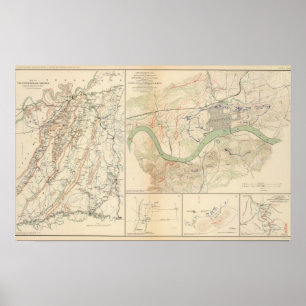 Poster Campagne de Chickamauga, Knoxville