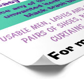 Poster campagne de vêtements PTA campagne de financement  (Coin)