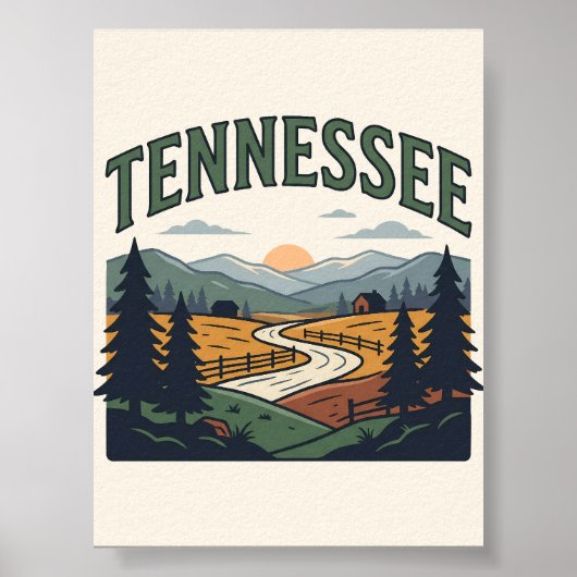 Poster Campagne du Tennessee (Devant)