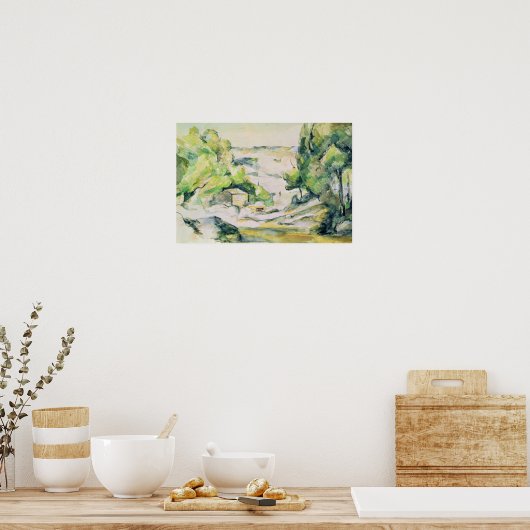 Poster Campagne en Provence (Cuisine)