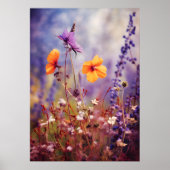 Poster Campagne enchanteresse en automne (Devant)