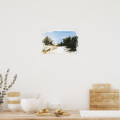 POSTER CAMPAGNE ENSOLEILLÉE EN TOSCANE (Cuisine)