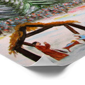 Poster Campagne Nativité Scène de Noël (Coin)