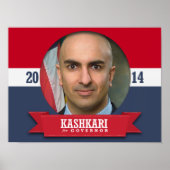 POSTER CAMPAGNE NEEL KASHKARI (Devant)