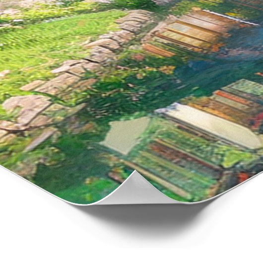 Poster Campagne paisible (Coin)