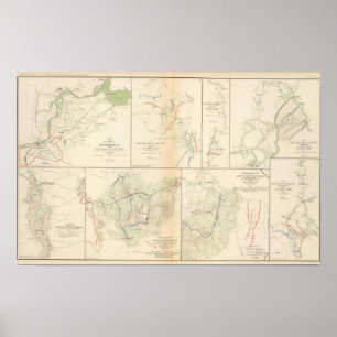 Poster Campagne Petersburg, Virginie, Atlanta