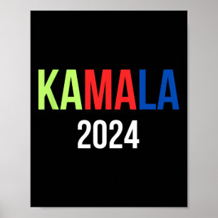 Poster Campagne présidentielle Harris 2024