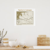 Poster Campagnes Napoléon, Campagne russe (Cuisine)