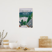 Poster Campan Payolle Station de ski (Cuisine)