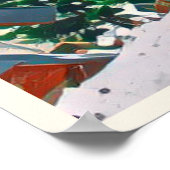 Poster Campan Payolle Station de ski (Coin)