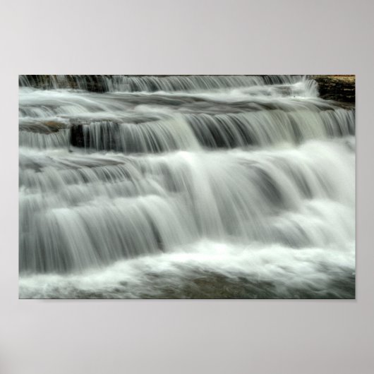 Poster Campbell Falls, Virginie-Ouest (Devant)