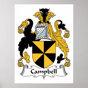 Poster Campbell Family Crest