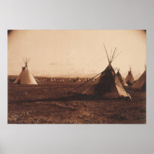 Poster campement de Piegan