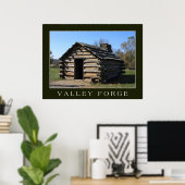 Poster Campement Valley Forge (Bureau à domicile)