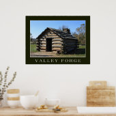 Poster Campement Valley Forge (Cuisine)