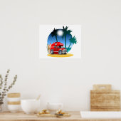 Poster Camper de dessin (Cuisine)