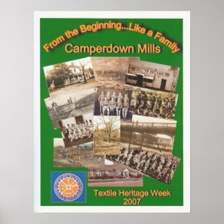 Poster Camperdown/Textile Week