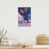 Poster Campeurs de l'aviation navale (Cuisine)