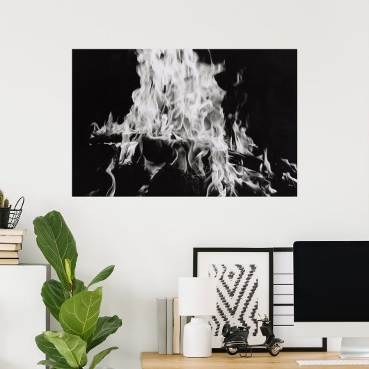 Poster Campfire (Bureau à domicile)