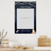 Poster Camping Bonfire | Symbole de la Prop Photo Anniver (Cuisine)