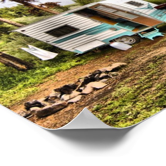 Poster Camping Cardinal Trailer (Coin)