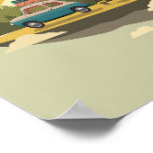 Poster Camping Carvan (Coin)