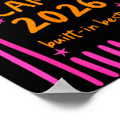 Poster Camping cousins 2026 meilleures amies intégrées fe (Coin)