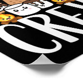 Poster Camping Crew Smore Campfire Group Squad Team Kids (Coin)