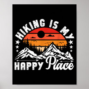 Poster Camping de montagne dans la nature en plein air fa