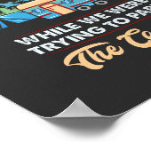 Poster Camping - Désolé Pour Ce Que Je Dis (Coin)