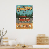 Poster Camping d'été (Cuisine)