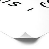 Poster Camping group mosquito funny summer camp trip (Coin)