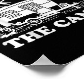 Poster Camping Lover Camper Van King Du Camper (Coin)