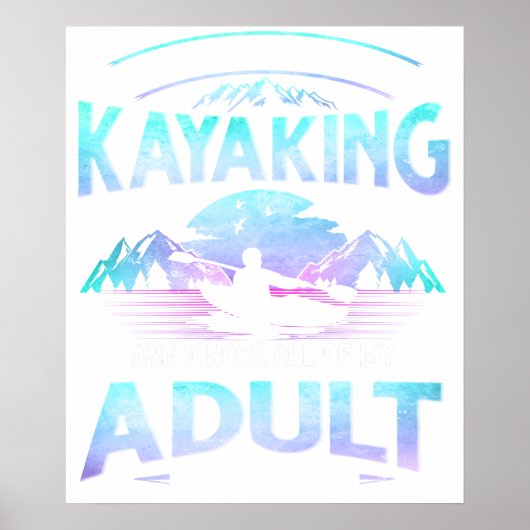 Poster Camping - Problèmes de vieil homme. (Devant)