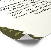 Poster Camping ring jeu ne dites pas la mariée (Coin)