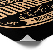 Poster Camping Solves Most Of My Problems Bourbon Solves (Coin)