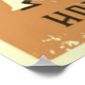 Poster Camping vintage (Coin)