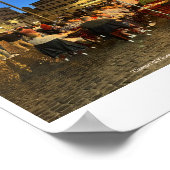 Poster Campo di Fiore, Rome, Italie Imprimer Photo Design (Coin)