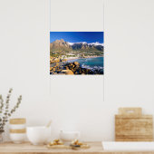 Poster Camps Bay Beach And The Twelve Apostles Range (Cuisine)