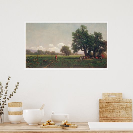 Poster Camps indiens (0716A) (Cuisine)