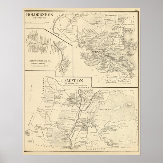 Poster Campton, terrain (Devant)