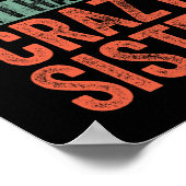 Poster Can' ; t Peur Me J'Ai Une Soeur Fou Drôle Bro (Coin)