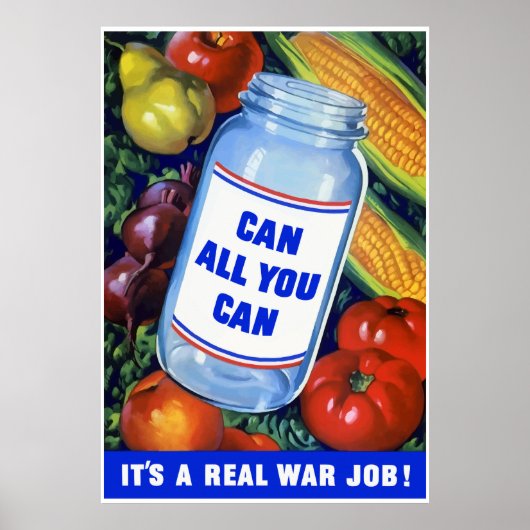Poster Can All You Can — Bordure (Devant)