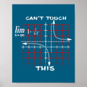 Poster Can T Touch This Equation Math Funny Gift  (Devant)